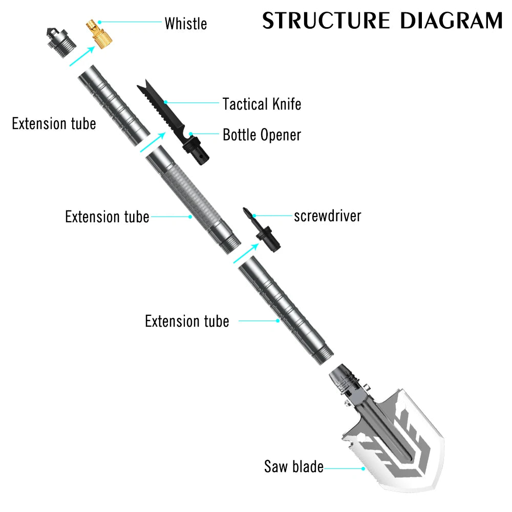 Multi-function Folding Shovel