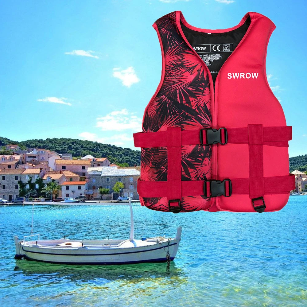 Neoprene Life Jacket for Adult Children New Water Sport