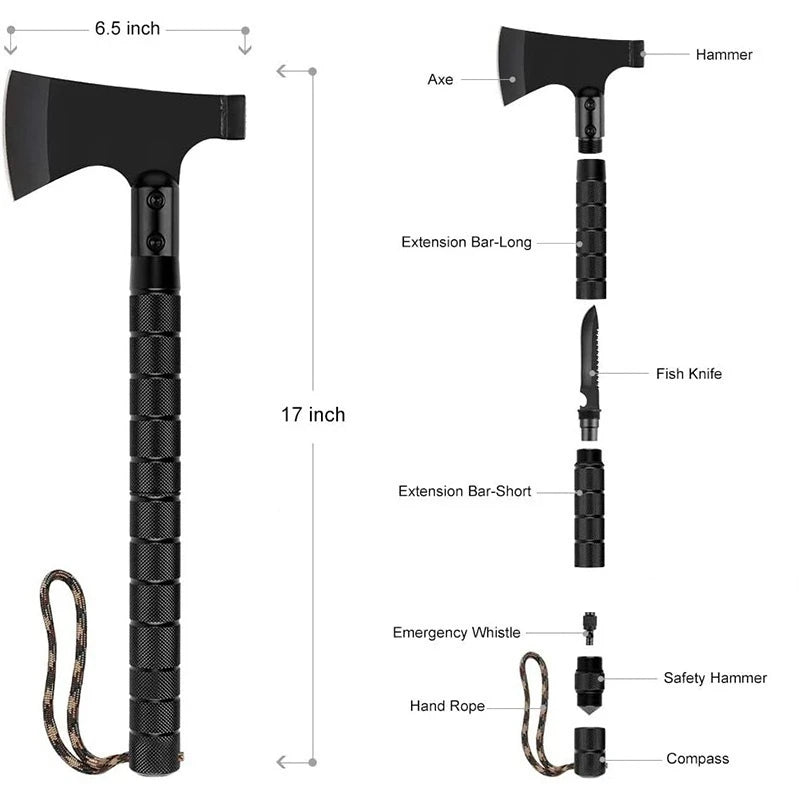 Foldable Tactical Axe Multi Tool