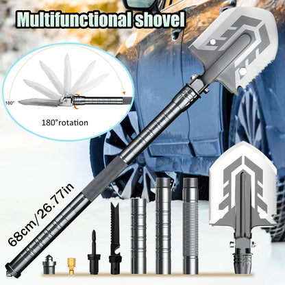 Military Tactical Multifunction Shovel