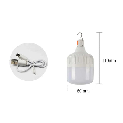 60W Emergency Light ,USB Rechargeable LED Light Bulb Lantern