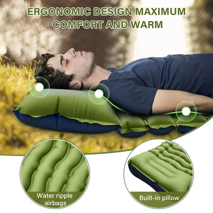 Ultralight Camping Mat with Pillow Built-in