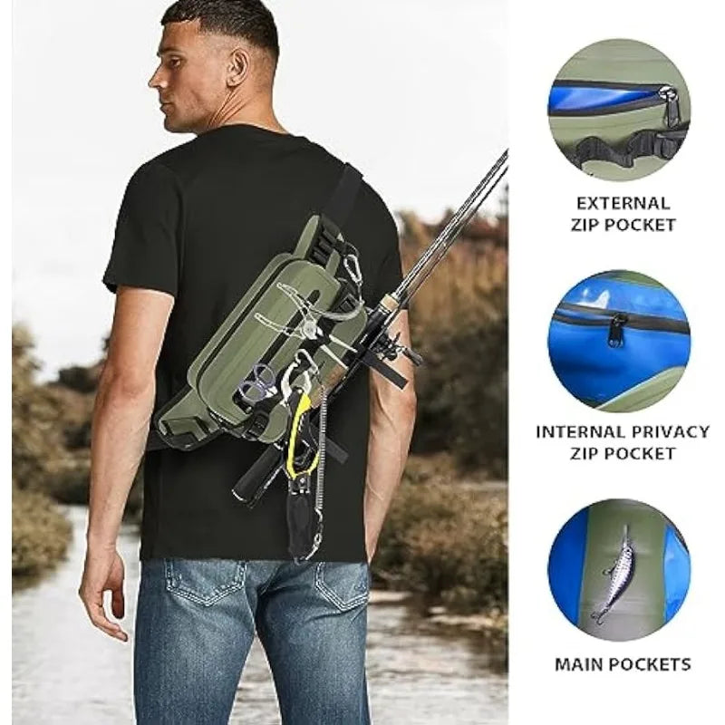 THKFISH Waterproof Fishing Waist Pack