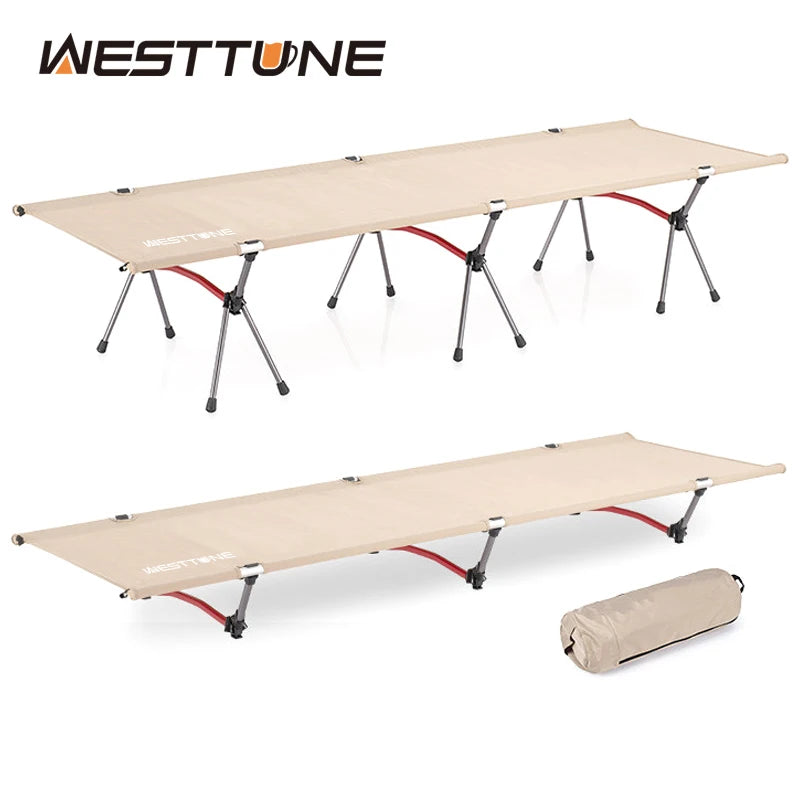 WESTTUNE Camping Cot with Leg Extenders