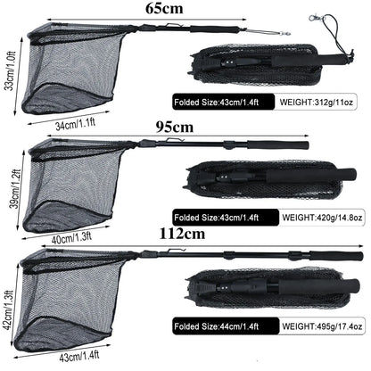 65-112cm Folding Fishing Brail Net