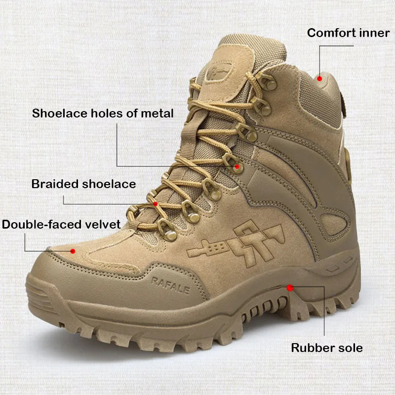 Military Tactical Waterproof  Boots