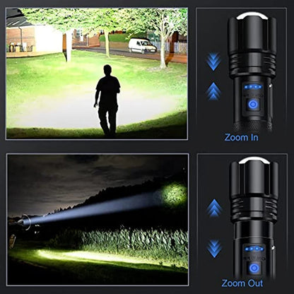 Rechargeable Led Flashlights Super Bright Flashlight