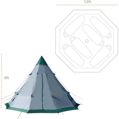 Winterial 6-7 Person Outdoor Teepee