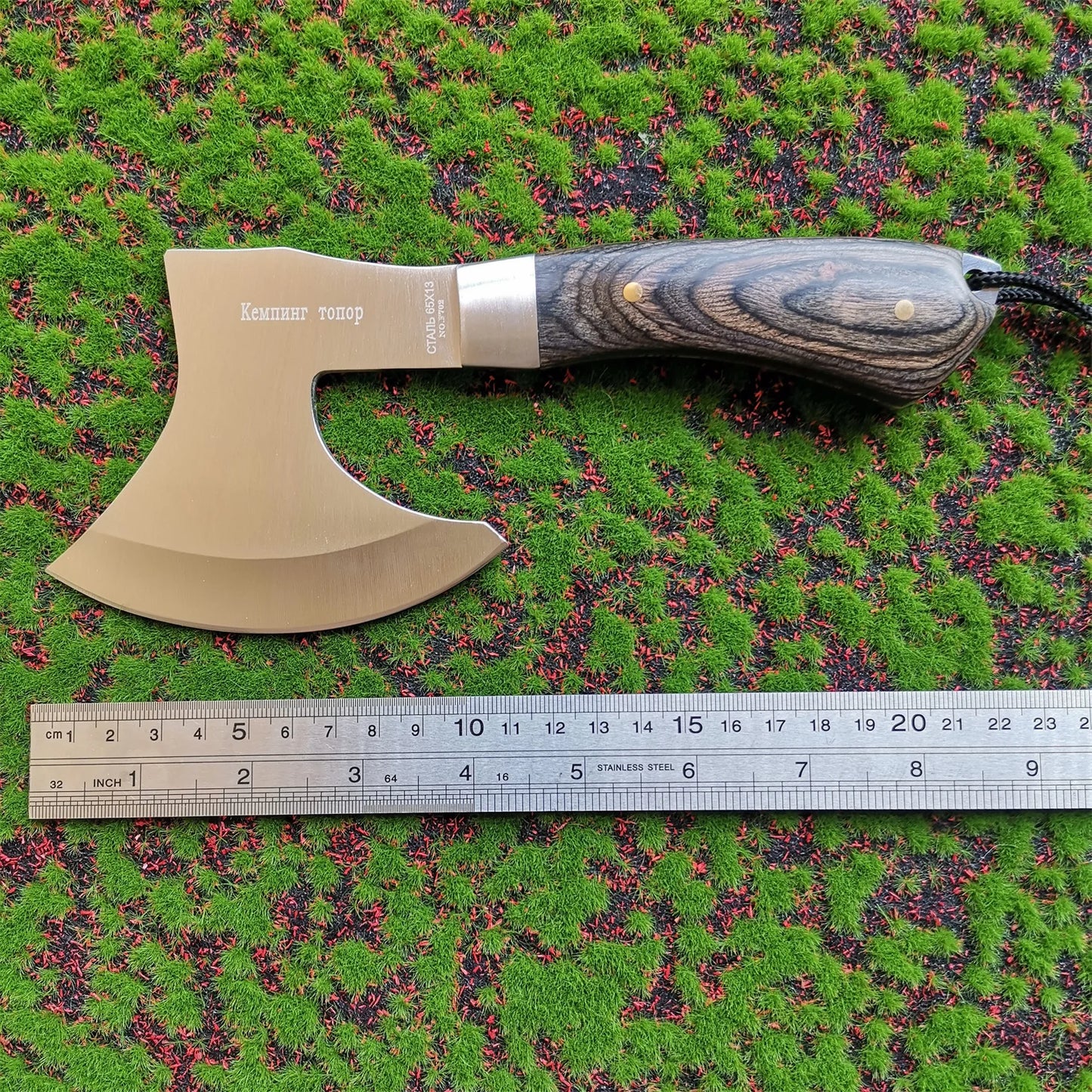 Wood Handle Tactical Axe