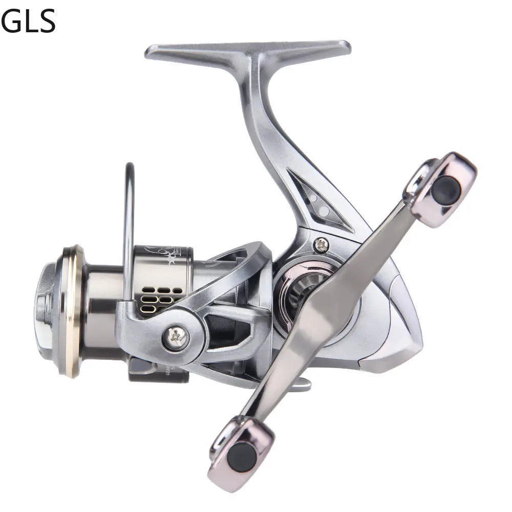 Spinning Reel Double Grip Deep Shallow Spool Carp Fishing Reel