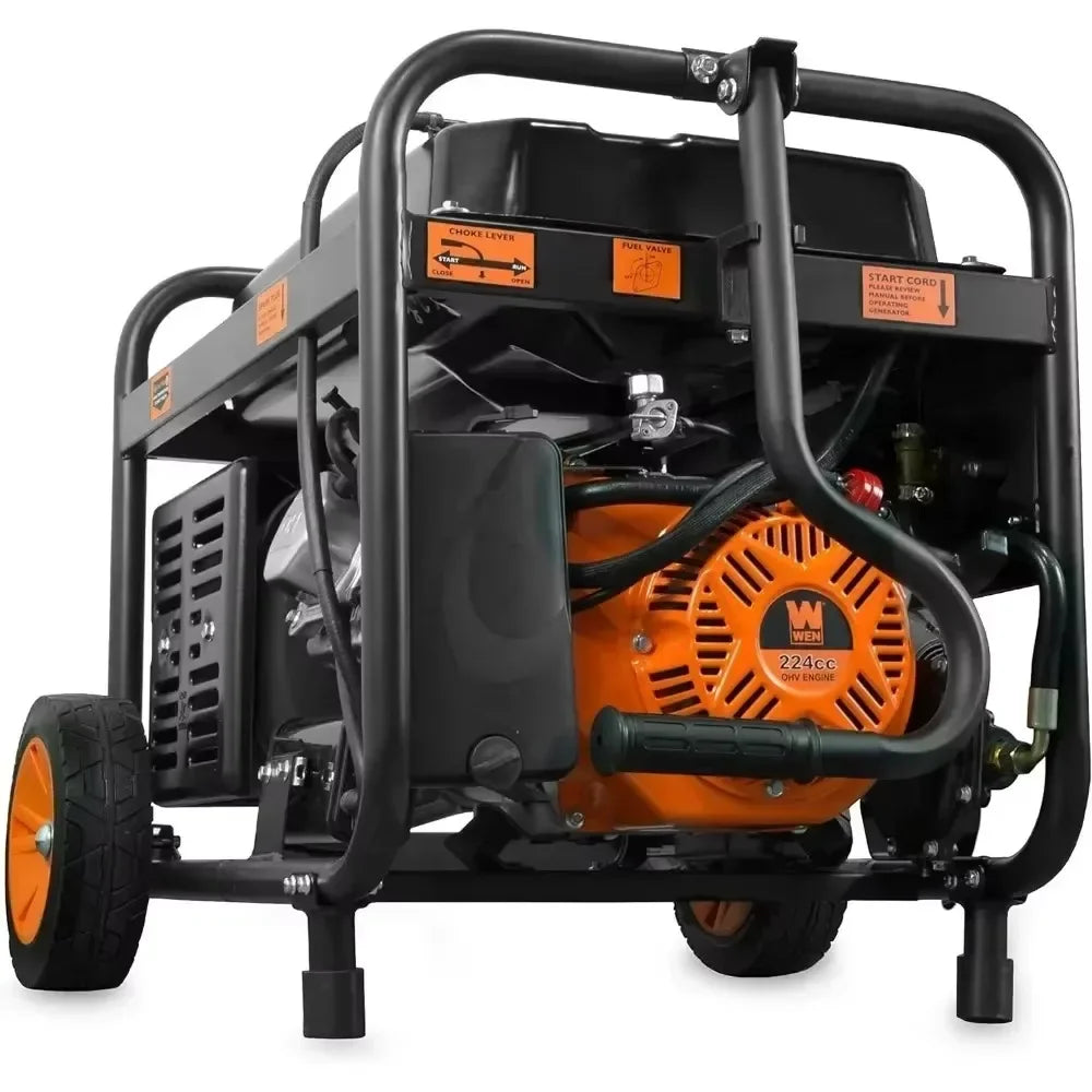 Dual Fuel 120V/240V Portable Generator with Electric Start