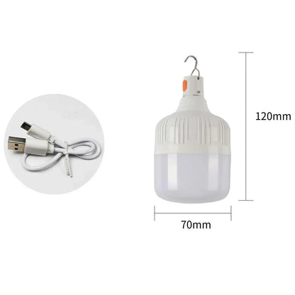 60W Emergency Light ,USB Rechargeable LED Light Bulb Lantern