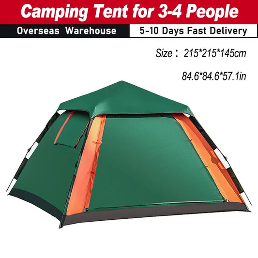 Waterproof Camping Tent 3-4 Person