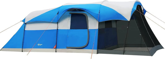 8 Person Family Camping Tent with Screen Room