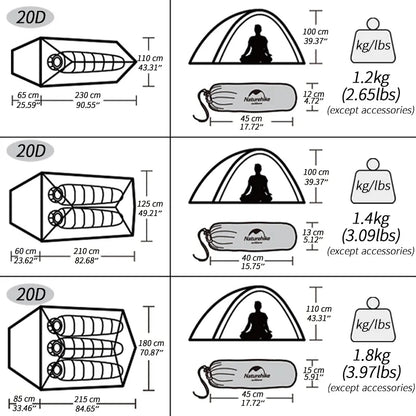 Ultralight  Waterproof tent