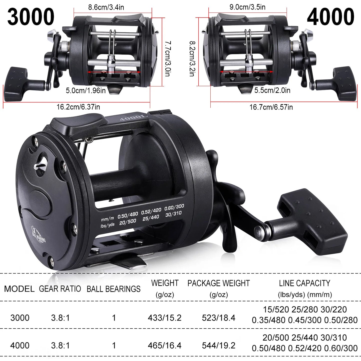 Fishing Reel Left/Right Hand Casting