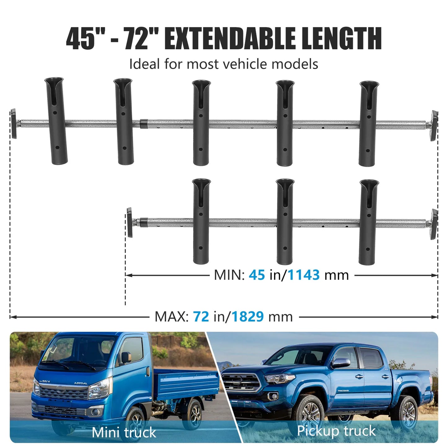 Inshore Rod Holder for Truck Truck & SUV