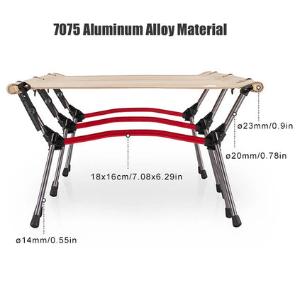 WESTTUNE Camping Cot with Leg Extenders