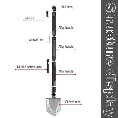 Multifunctional Shovel Axe Set